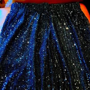 Ann Taylor Loft sequin jogger pants